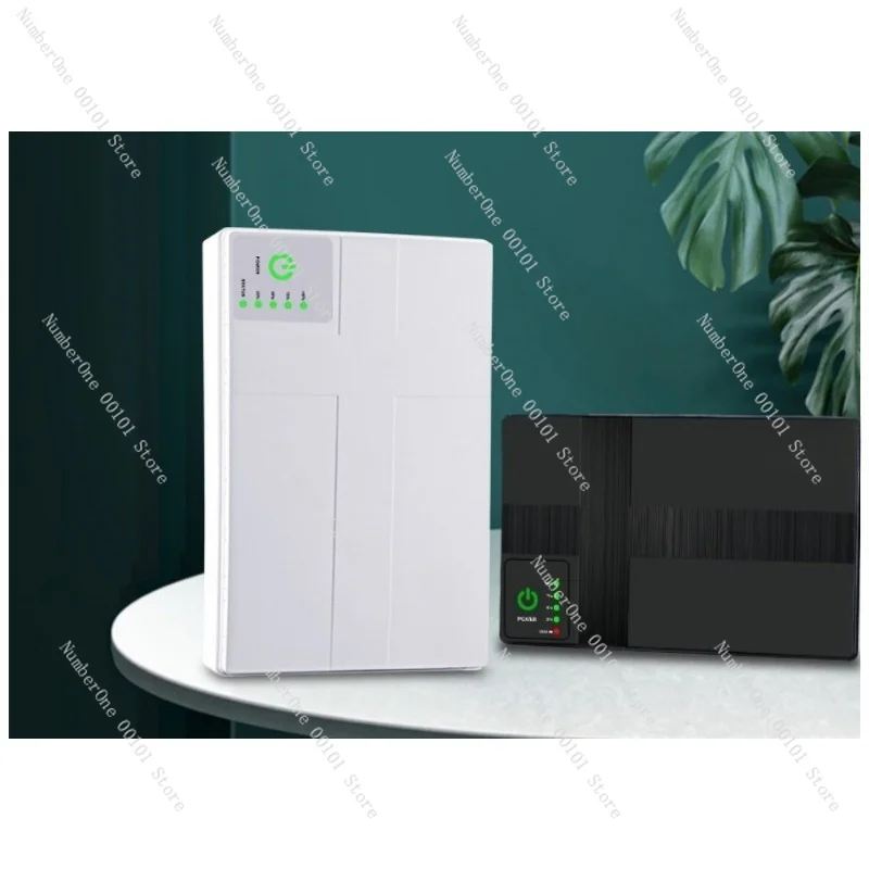 Mini UPS 12V Emergency Power, Uninterruptible Battery Backup Supply with Life Monitoring, for Home Office Use