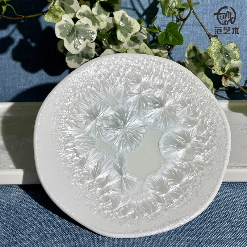 300ml/bottle Ceramic Glaze Medium Temperature Electric Kiln Artistic Glaze White Ice Crystal Glaze 1180-1260 ℃ - Image 5