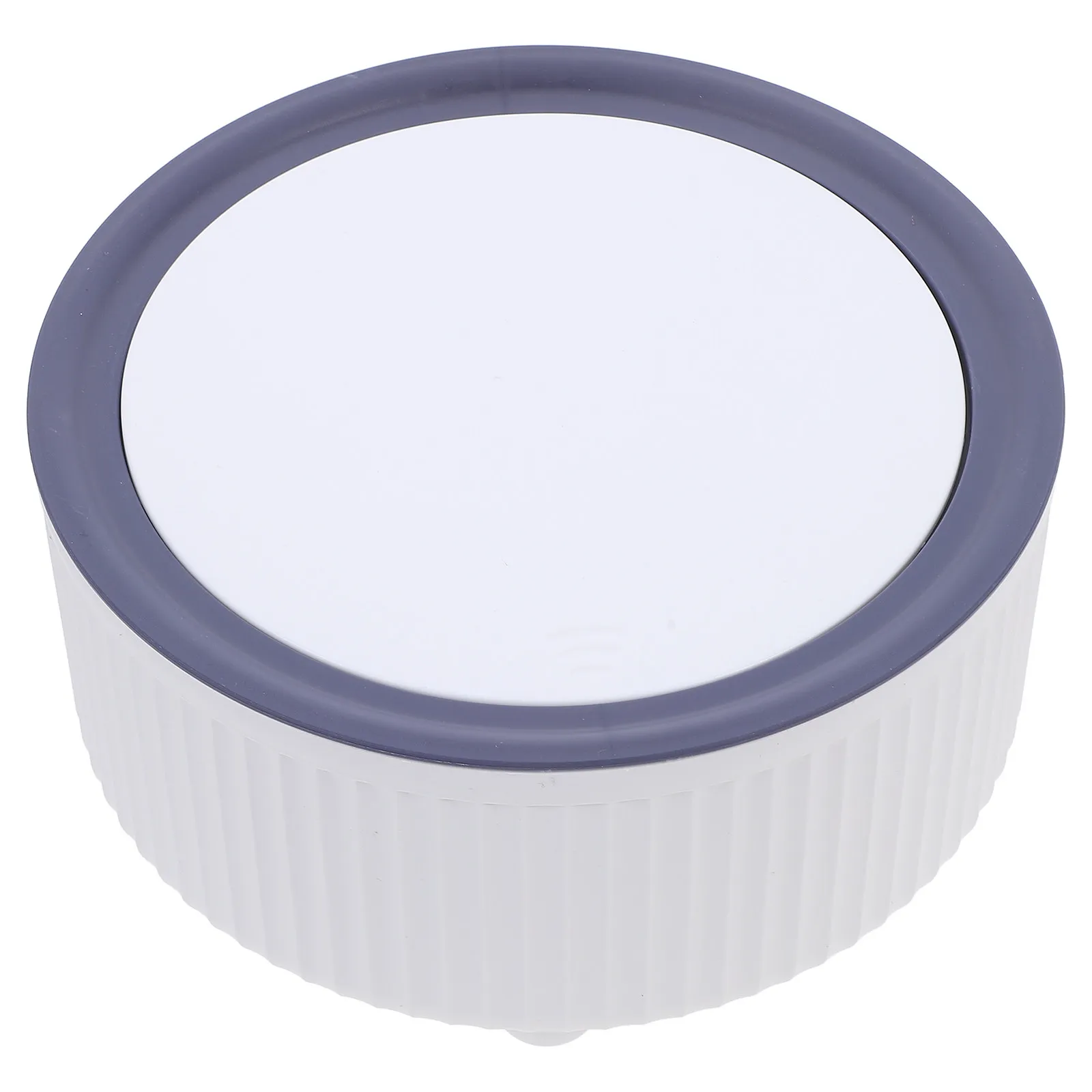 

Компактная маленькая мусорная корзина с нажимной крышкой из полипропилена, настольный контейнер для отходов для спальни, гостиной, офиса, использования на столе