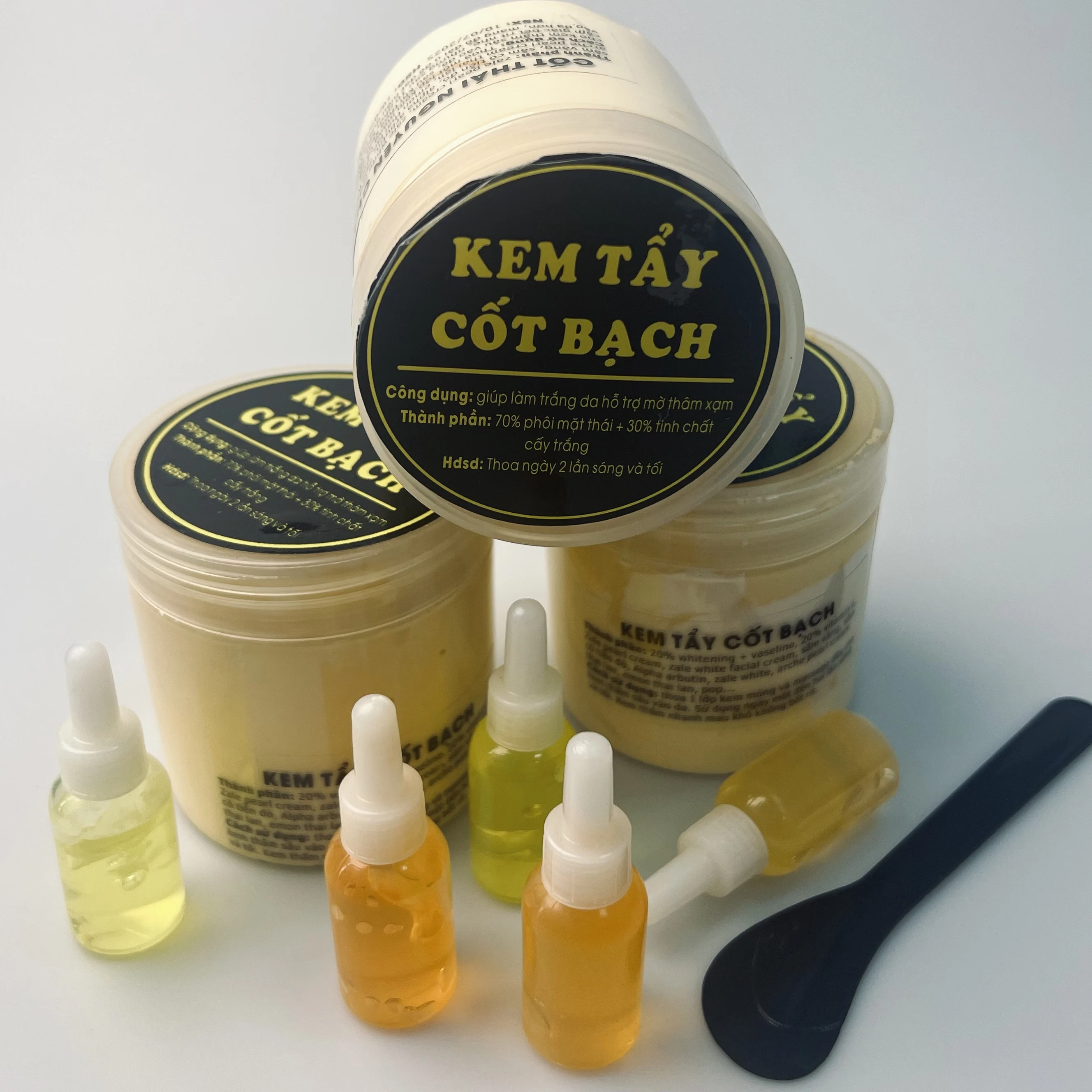 Kem Body Cốt Thái Rỉ Triple Lightning Whitening 24H Hydrating Complex Trắng Mịn Da Dưỡng Ẩm Da Chống Body Care Skin Care