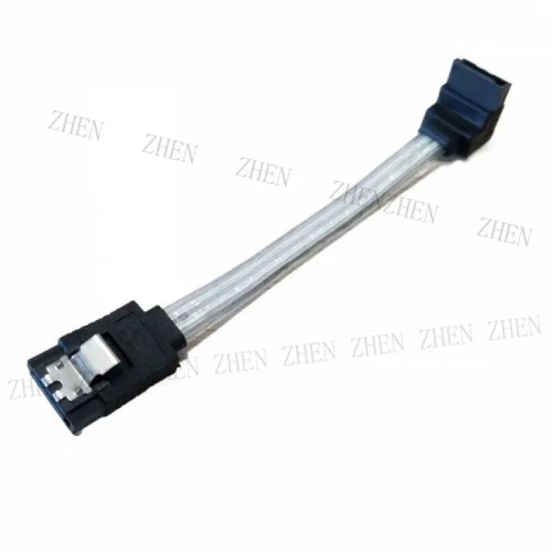 Y Y PC Mini ITX SATA 90 Degree Right Angled Host Case Mainboard HDD Data Cable 10CM