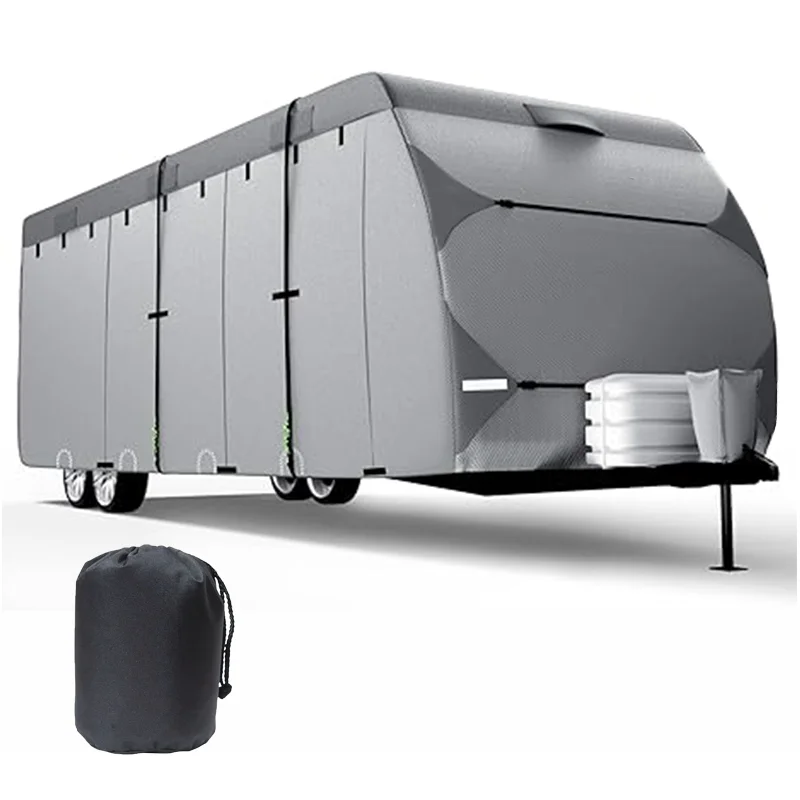 

For RV Hot Sales High Quality Waterproof Customized Size Sun Protection Motorhome Cover Caravan RV Cover
