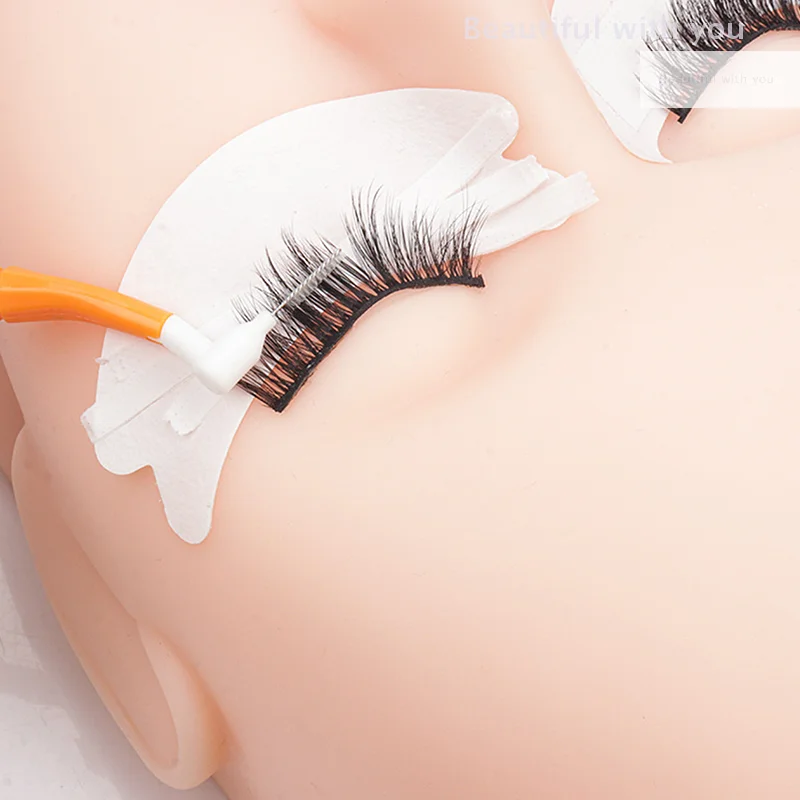 10 Uds Mini cepillo de pestañas en forma de L, cepillos de extensión de pestañas para limpieza de pestañas, varillas de rímel, aplicador, cepillo de labios, herramienta de maquillaje