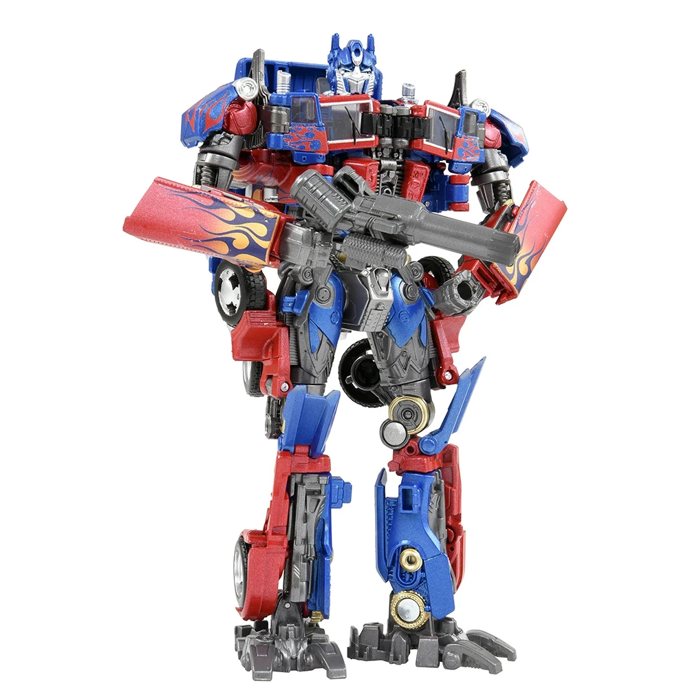 [In-Stock] Transformers Premium Finish PF SS-05 Optimus Prime Exquisite 16.5cm Voyager Class Action Figure Robot Model Toys