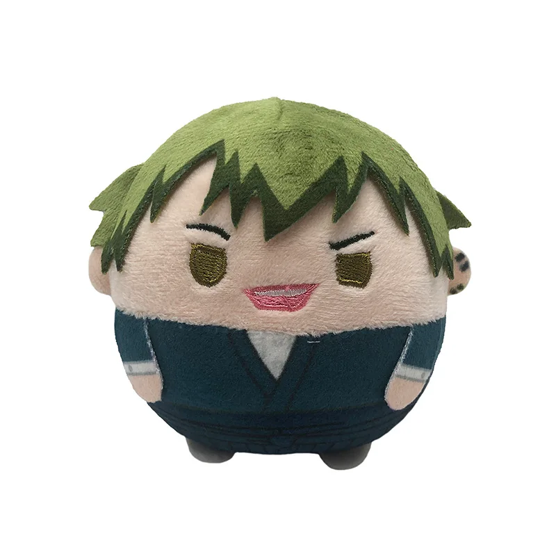new 10cm Jujutsu Kaisen Round Plush Keychain Yuji Megumi Choso Yuta Anime Fluffy Stuffed Doll Bag Pendant Fans Gift - view 5