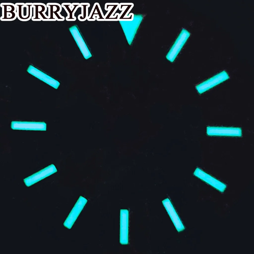 Burryjazz 29มม. ไม่มีโลโก้ NH36 NH35 ETA2824 Miyota8215 PT5000สีฟ้าสีส้ม