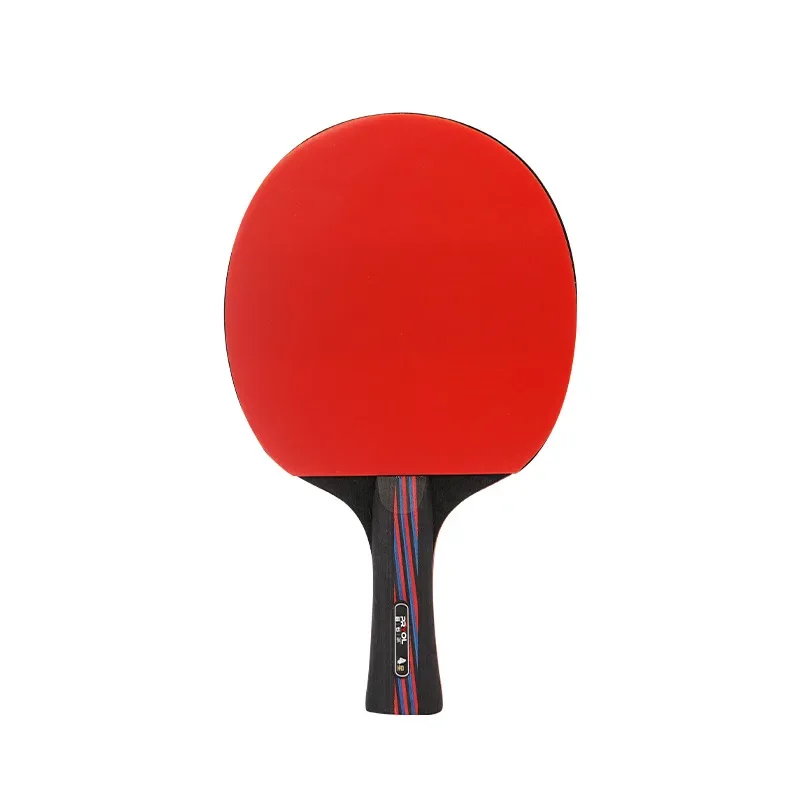 

4-Star Table Tennis Racket, Sports Racket Long Handle Racket Single Pack Professional Training Racket Plus t Bag