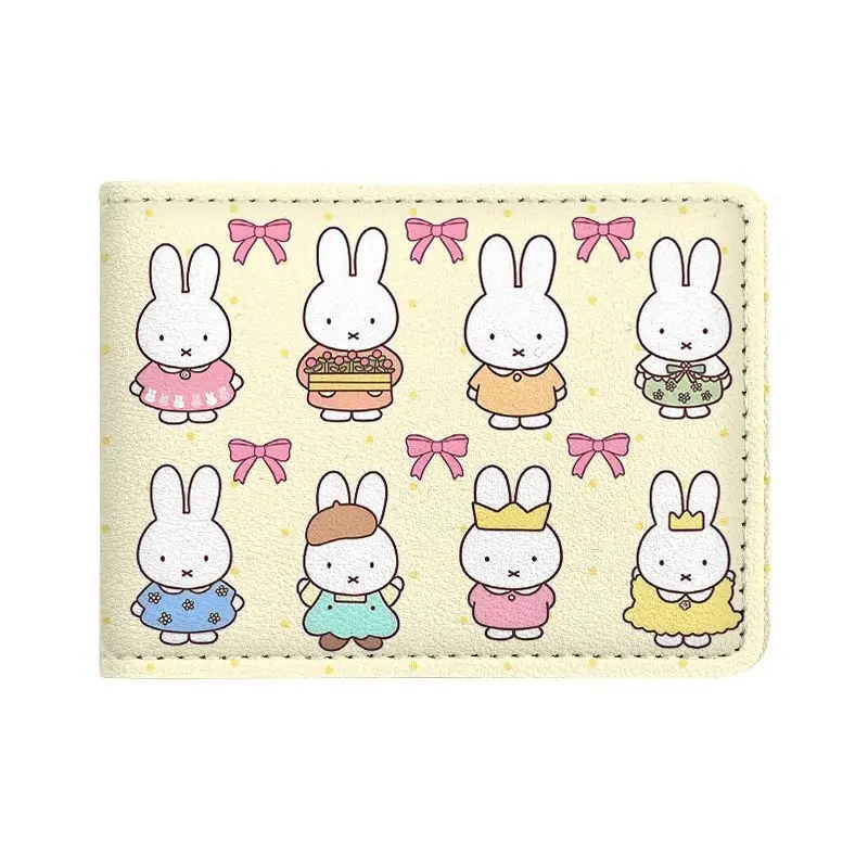 New Miffy Bunny Cute Creative Cartoon Pattern Car Driver's License Protective Cover Fashionable Multi-Card Storage Card Holder - view 4