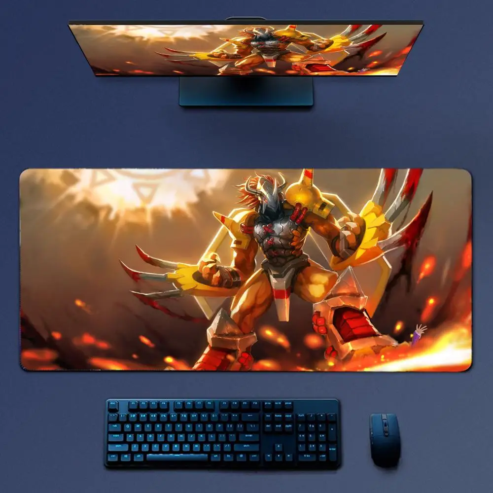 AAA Digimon GAMING Mousepad Large Gaming Mouse Pad  LockEdge Thickened Computer Keyboard Table Desk Mat