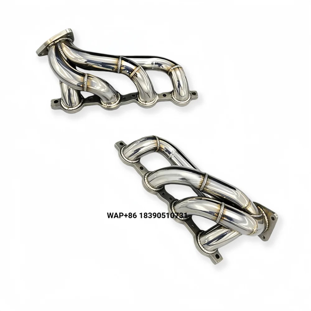 Sports Exhaust Manifold Head Fit for Hummer H2 6.2L V8 2008-2009 Retrofit with Car Performance Exhaust Downpipe, Perfect Match