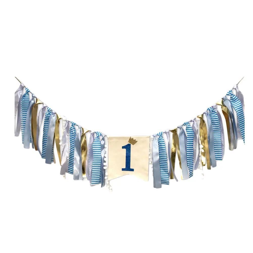 

1pc Birthday Banner Bunting Banquet Decoration Background Wall Hanging Natural Material Birthday Party Decorations Wall Door
