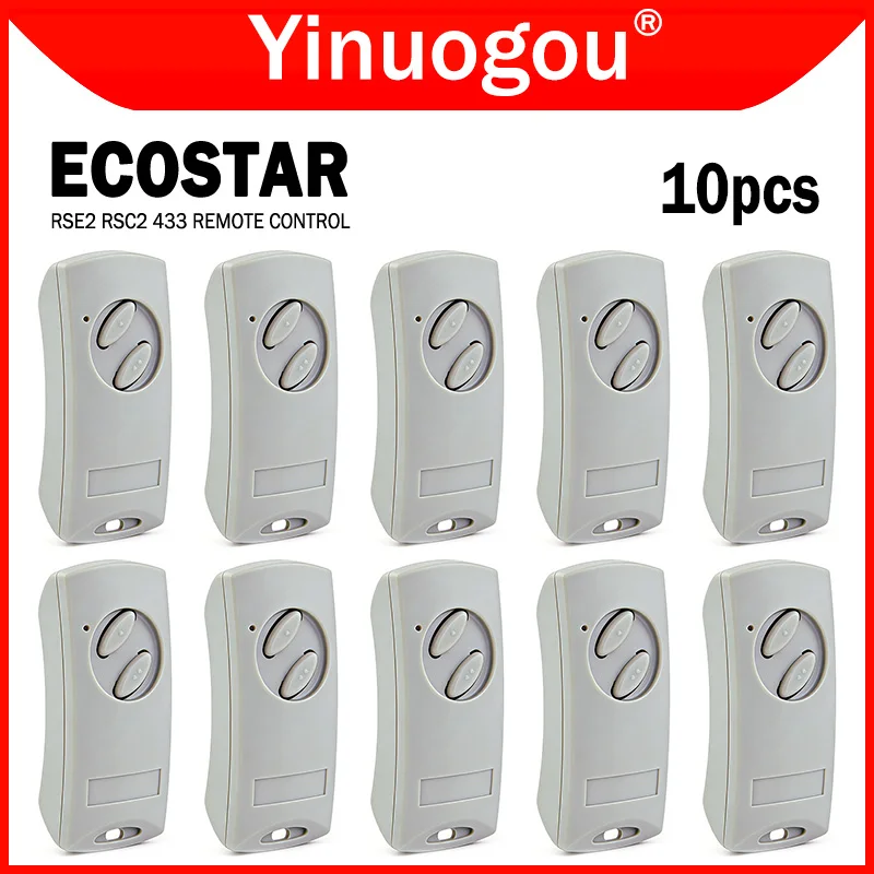 10-piezas-ecostar-rse2-rsc2-rsz1-de-control-remoto-para-puerta-de-garaje-de-433mhz-​-ecostar-liftronic-500-700-800-portronic-d2500-s4000-d5000