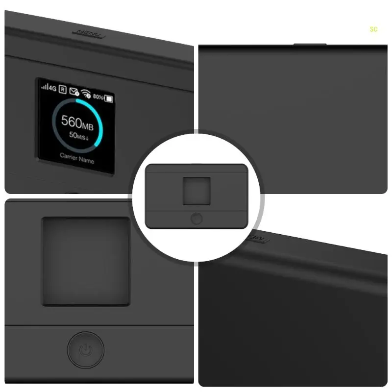 Ốp Silicon Cho Router M7350 Chống Nước Bộ Định Tuyến Wifi Ốp Lưng Ốp Silicon Chống Sốc Dropshipping