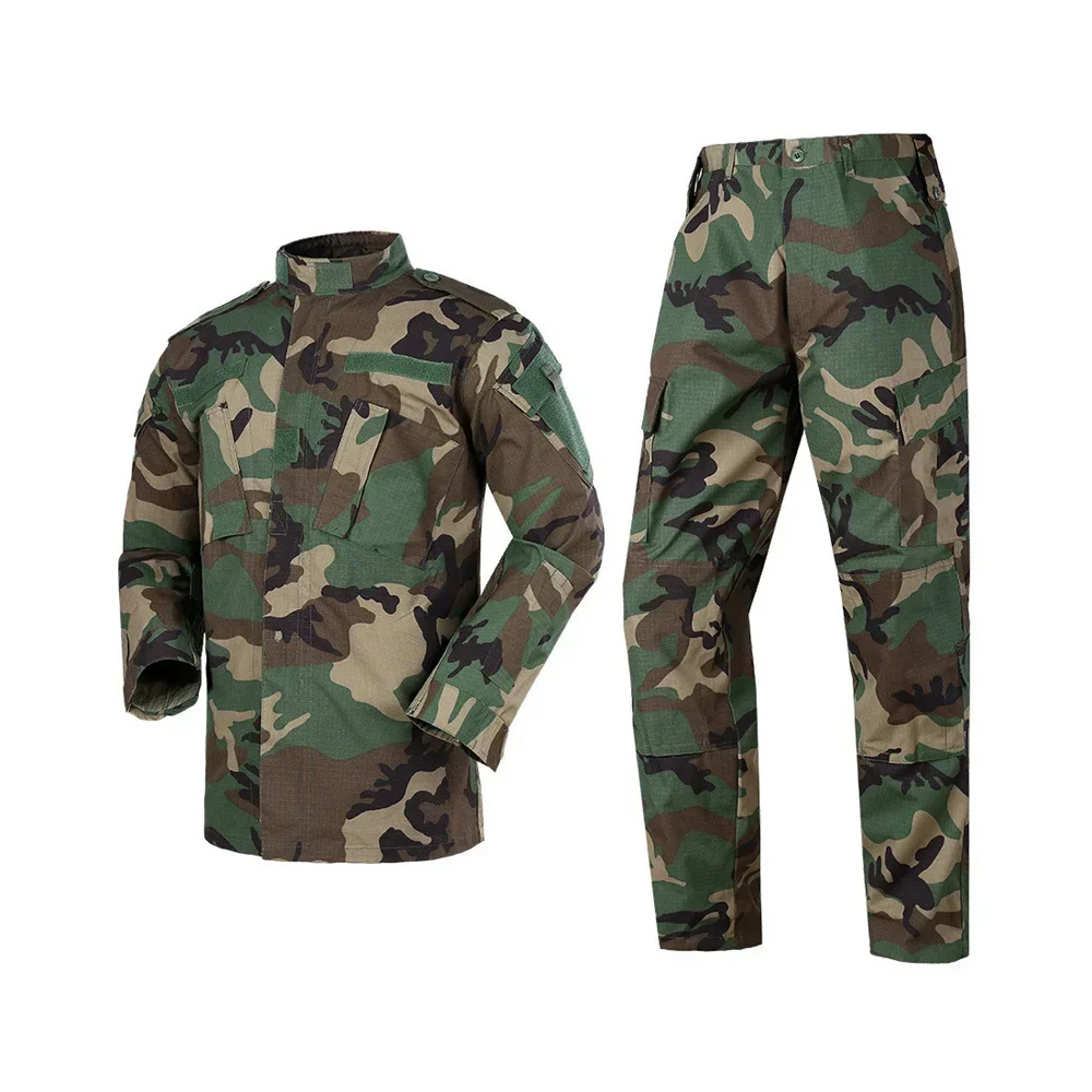 

Outdoors New 3 Color Grid ACU Series Uniform Colete Tactico Suit Tactical Clothing for Men