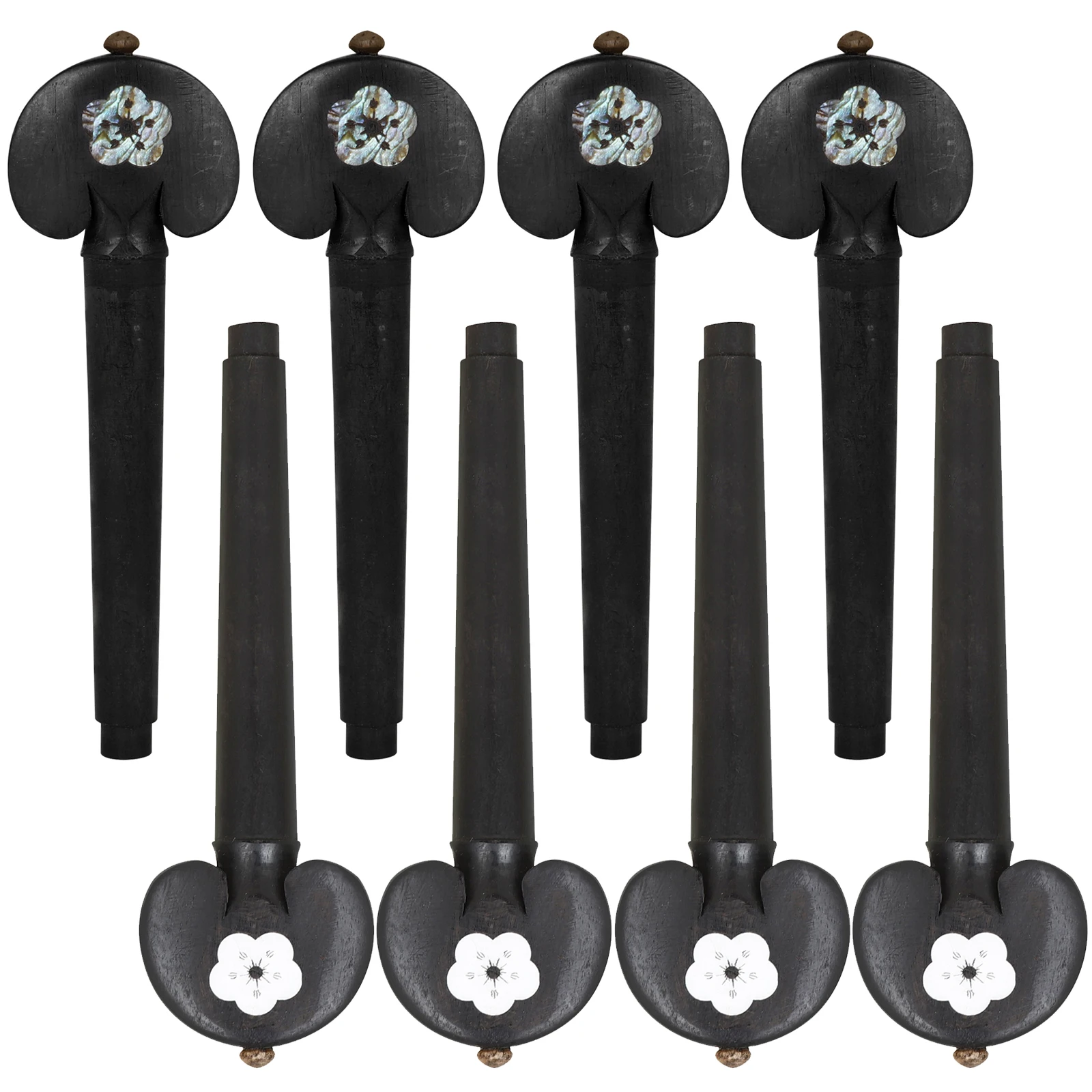 

4 шт. Колки для настройки виолончели 4/4 3/4 Колки для виолончели с прокрученной головкой Колки для настройки виолончели Finetune Черное дерево Колки для настройки виолончели Ручки Запчасти для виолончели