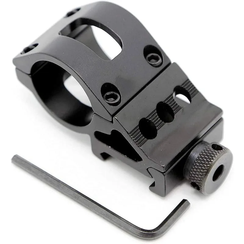 

Tactical 1" Offset Picatinny Rail Mount for Flashlights for Outdoors