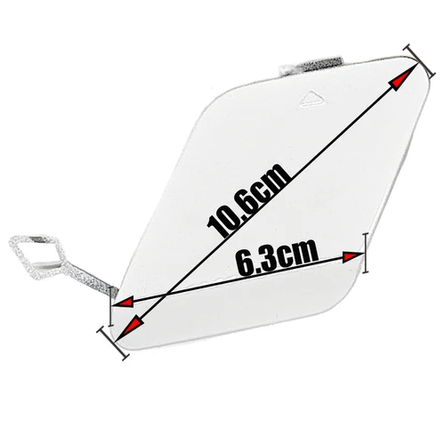 Imagen 2 del producto Ajuste 11-14 BMW 1 serie F20 F21 114d 114i 116d 116i 118d 118dX 118i 120d 125d cubierta de remolque trasera de 4 puertas 51127293548