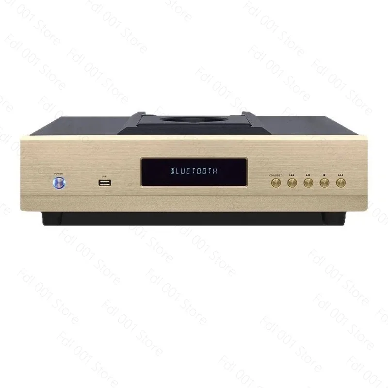 Top Loading CD Player Hi-Fi CD Transport Audiophile Grade Bluetooth Lossless with DAC for Stereo System