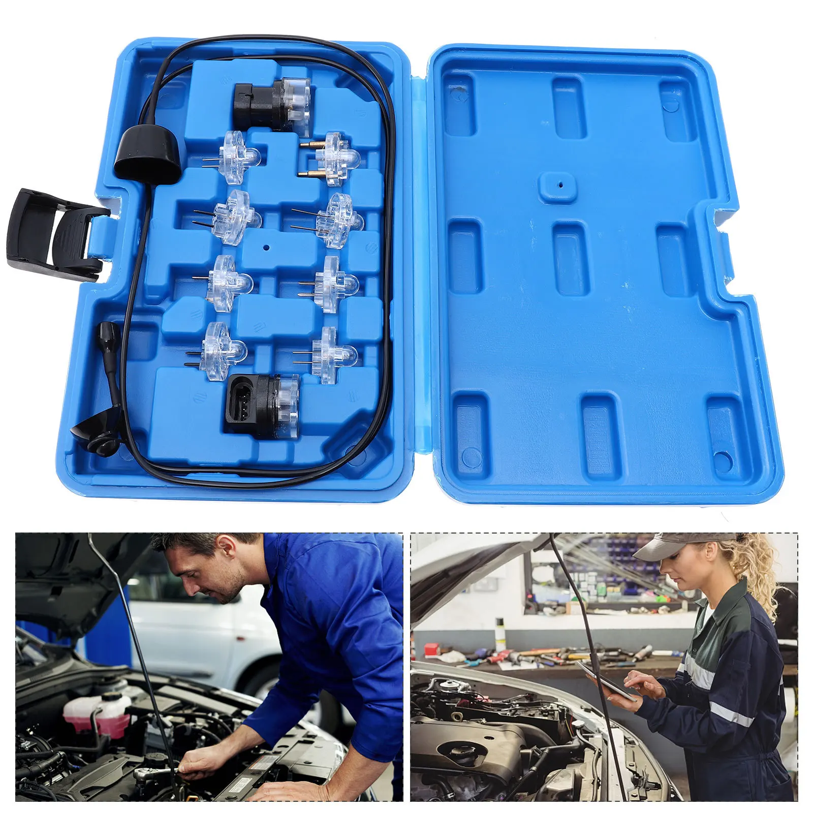 

1Set Car Circuit Test Light Kit Professional Automobile Circuit Inspection Fuel Injector Tester Vehicle Repair Tool