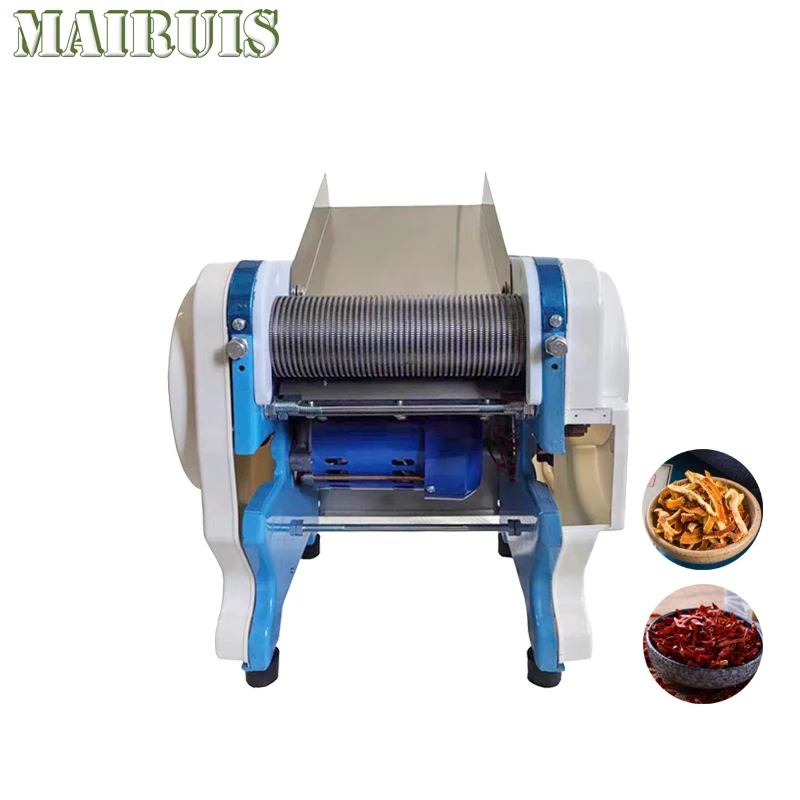 1Mm 2Mm Dry Chili Pepper Cutting Machine 220V Electric Tea Leaves Cutting Machine Lotus Leaves Cutter Slicer Machine