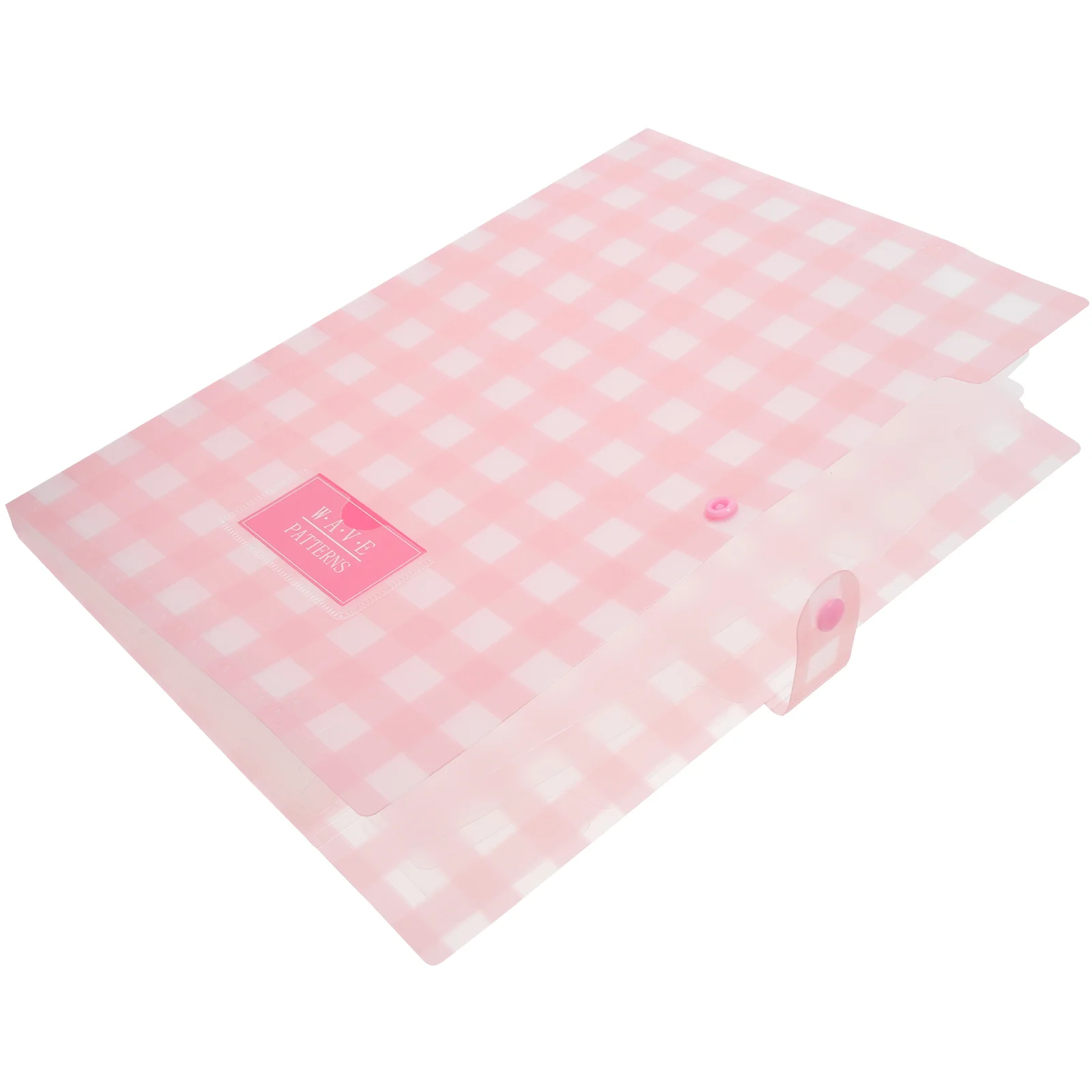 Expandable File Folder Portable Holder Folders Receipt Accordion Bag Bill Manager Document Storage Pink Lovely Keeper Student