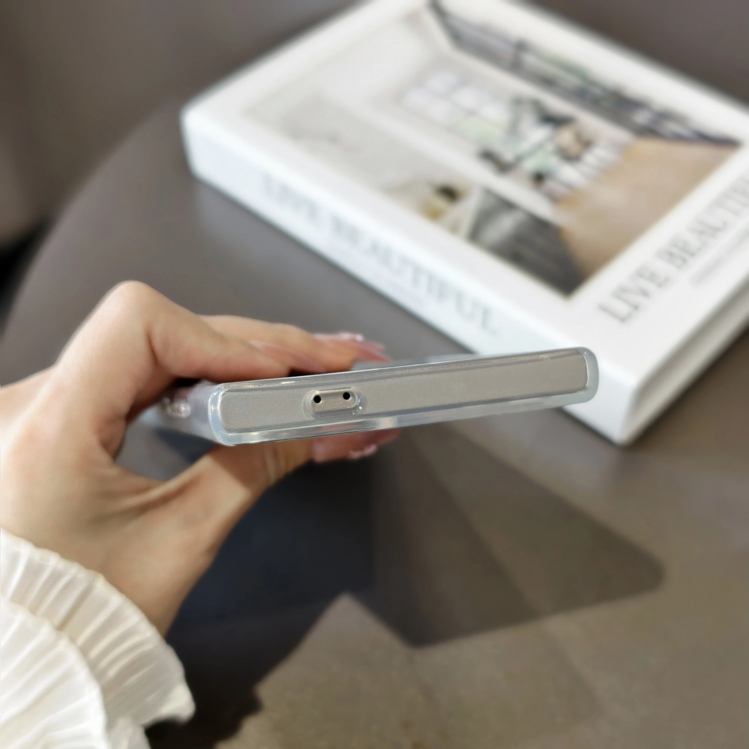 เคส Magsafe โปร่งใสสุดหรูหราลายดอกไม้หลากสีสำหรับ Galaxy S25 สำหรับ Samsung S24 Ultra S23 FE S25 Plus แบบแข็ง