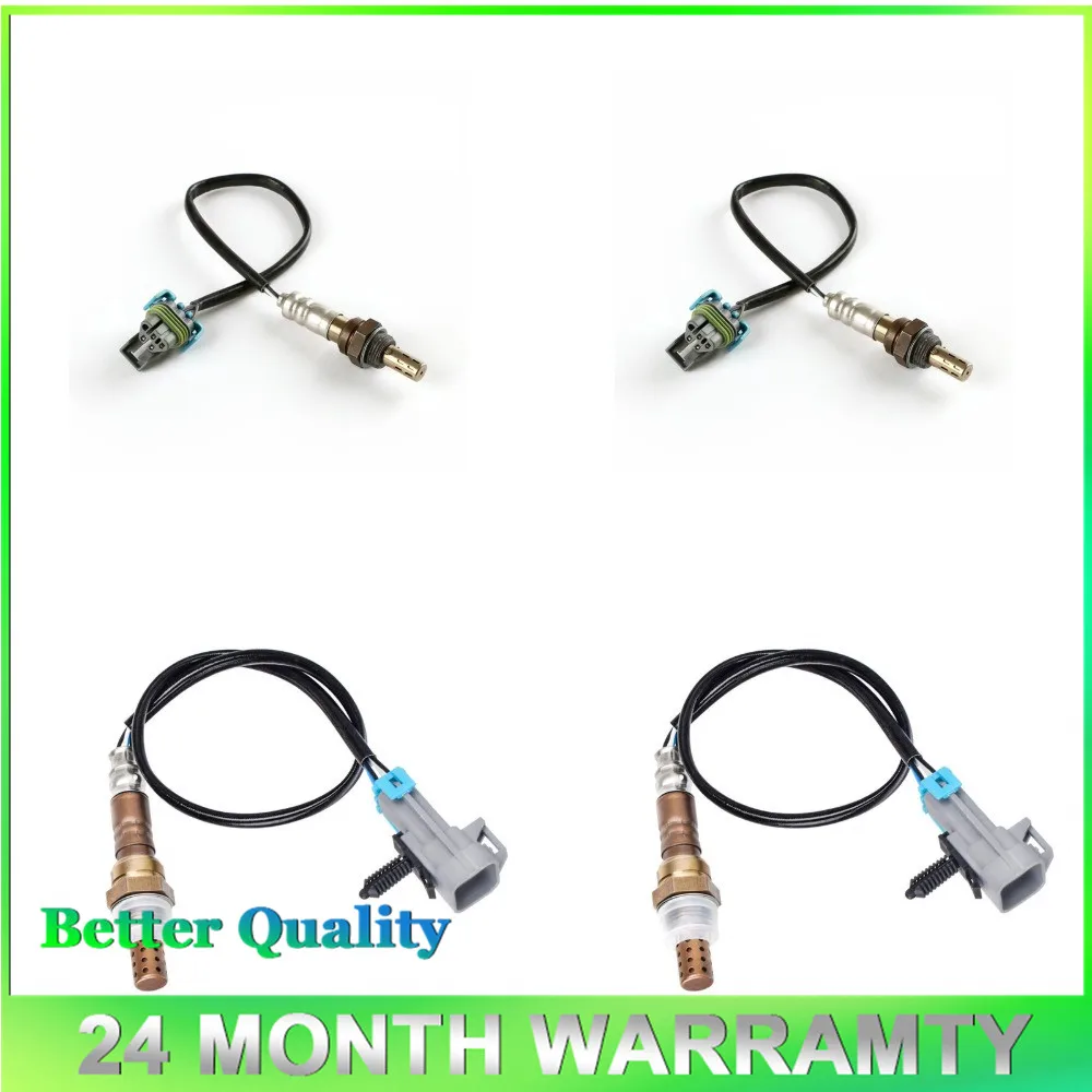 

234-4256 234-4668 Up+Downstream Oxygen O2 Sensor For Chevrolet GMC Yukon 6.2L Sierra 1500 2500 3500 HD 6.0L Escalade Silverado