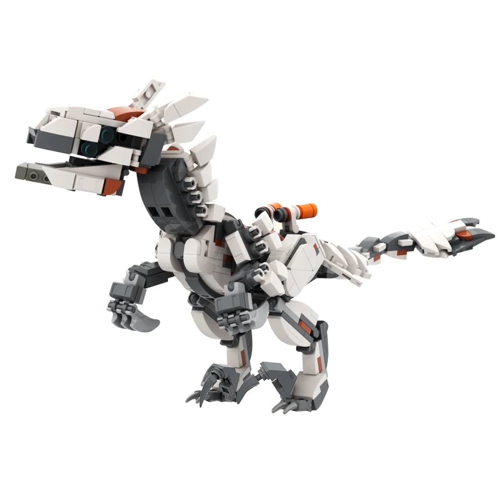 

Механические Монстры MOC Clawstrider, набор строительных блоков, горизонты, Западная запрещенная зона, персонаж Mecha Raptors, кирпичи, детские игрушки