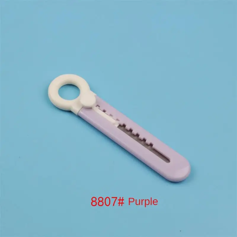 Kawaii Mini Pocket Love Heart Art Utility Knife Express Box Knife Paper Cutter Craft Wrapping Refillable Blade Stationery