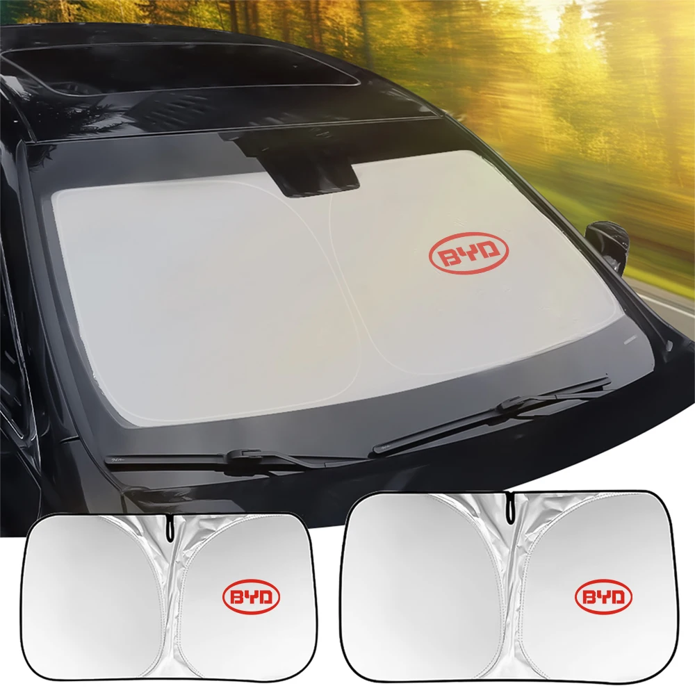 

Car Windshield Sun Shade Reflector Sunshade Protection Interior Accessories For BYD Sealion 7 Seal Song plus Seagull Shark atto3
