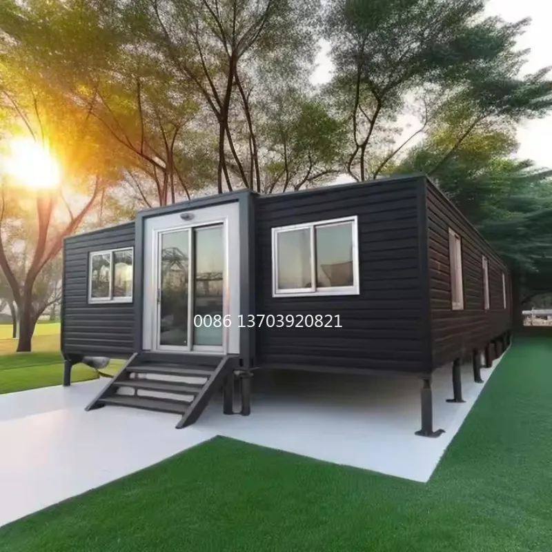 Australia New Style Prefab Homes Expandable 20 Foot Container Foldable House with 2 Bedrooms Expandable Houses