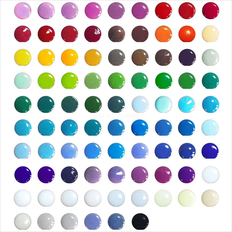 

30G 12 Color Set Opaque High Temperature Enamel Glaze Gold Silver Copper Filament Burning Blue Handmade DIY Silver Pendant Ring