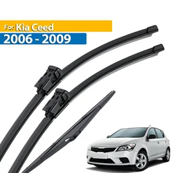 Erick's Wiper LHD Front & Rear Wiper Blades Set For Kia Ceed 2006 - 2009 Windshield Windscreen Window Rain Brushes 24