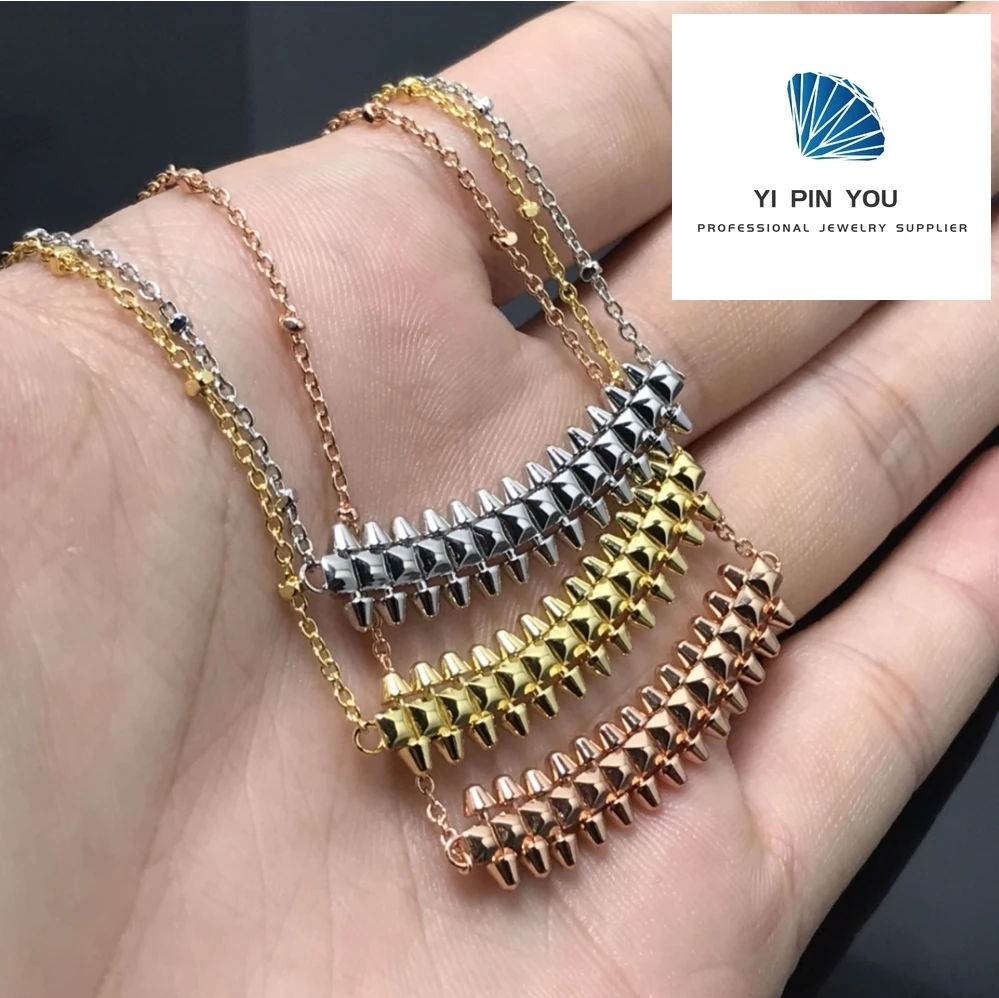 

High Quality High-end S925 Noble and Elegant Exclusive Style Zircon Pendant Necklace - Commemorative Gift