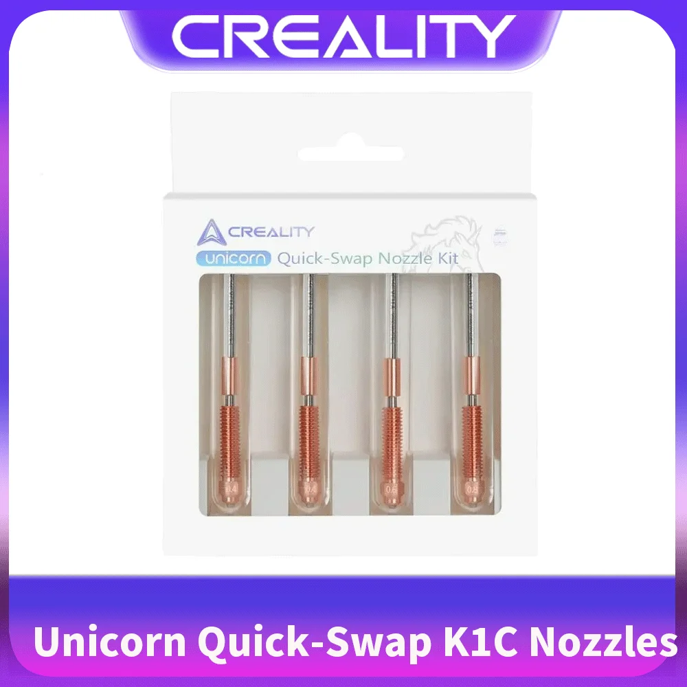 �y�Z�[�����zCreality K1C / K1 MAX �m�Y�� ���j�R�[�� �N�C�b�N�X���b�v �m�Y���L�b�g 0.4�A0.6�A0.8mm �����m�Y�� K1C/K1MAX/K1SE/Ender 3 V3/Plus�p