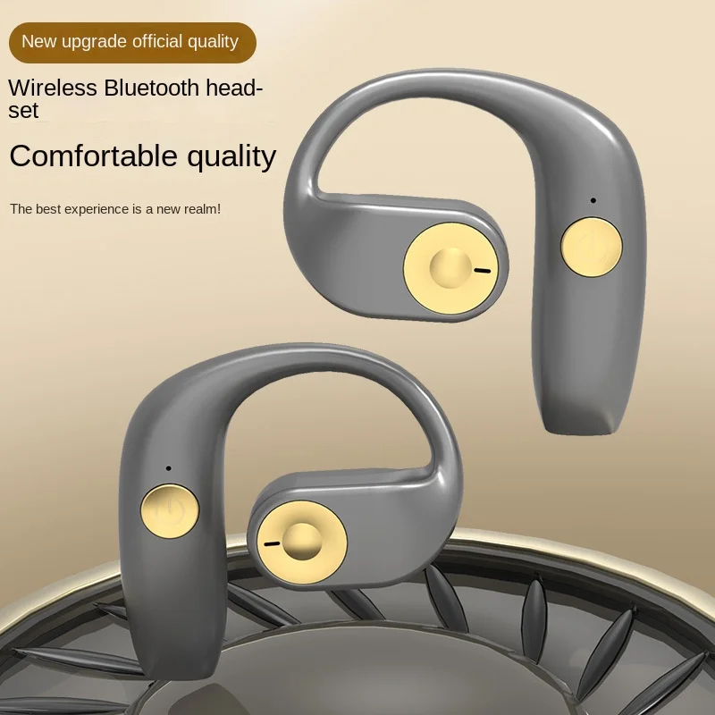 Bone Conduction Wireless Bluetooth 5.3 Headphones Sports Earphones 12 Hour Endurance HiFi Sound Quality Waterproof OWS Headset