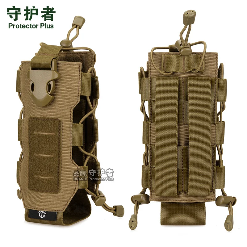 Protector Plus Water Bottle Bag Outdoor Handheld Radio Bags Hanging Bag Tool Bag Tactical Backpack Expansion Accessories Pouch view 2