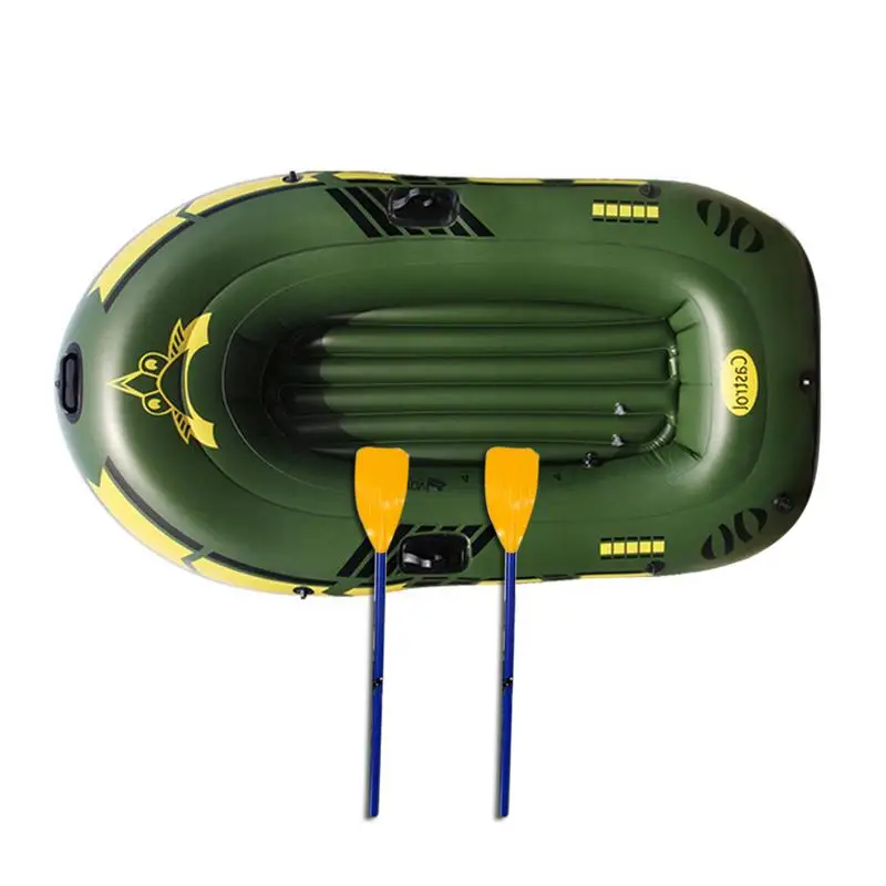 188x114x30cm Inflatable Boat 2/3 People PVC Fishing Kayak Inflatable Laminated Wear-Resistant Canoe Boats Rowing Accessories