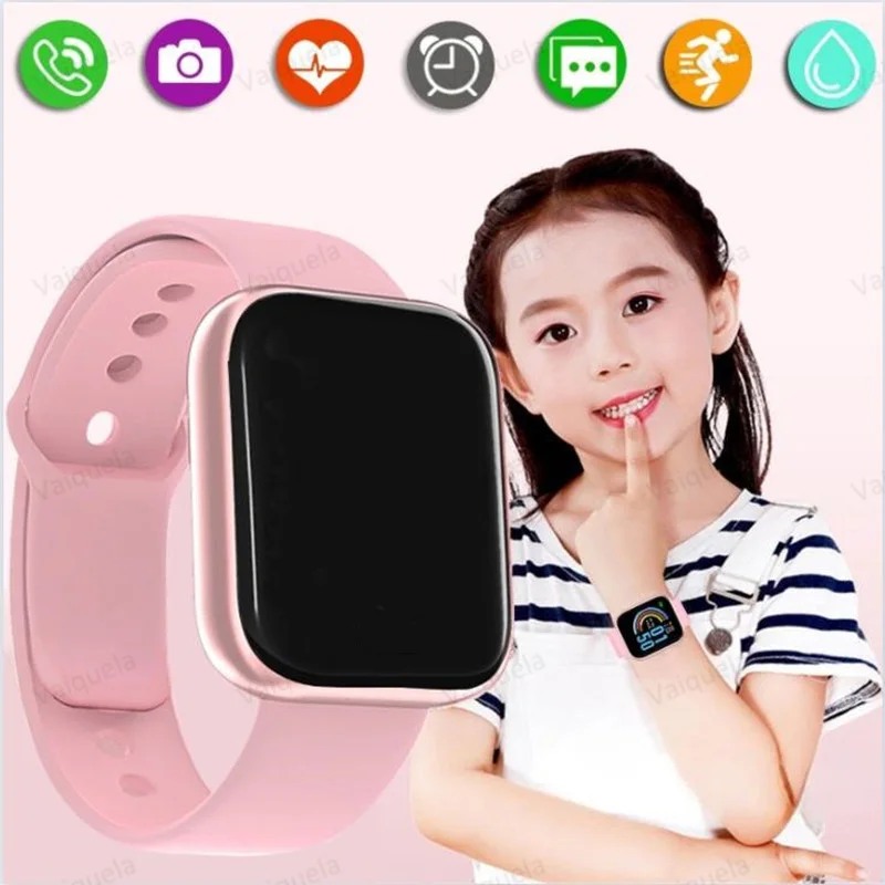 Kinder Smart Digital Connected Watch mit Anruf Erinnerung Herzfrequenz überwachung für Jungen Mädchen Frauen Männer Smart Watch Kinder uhr