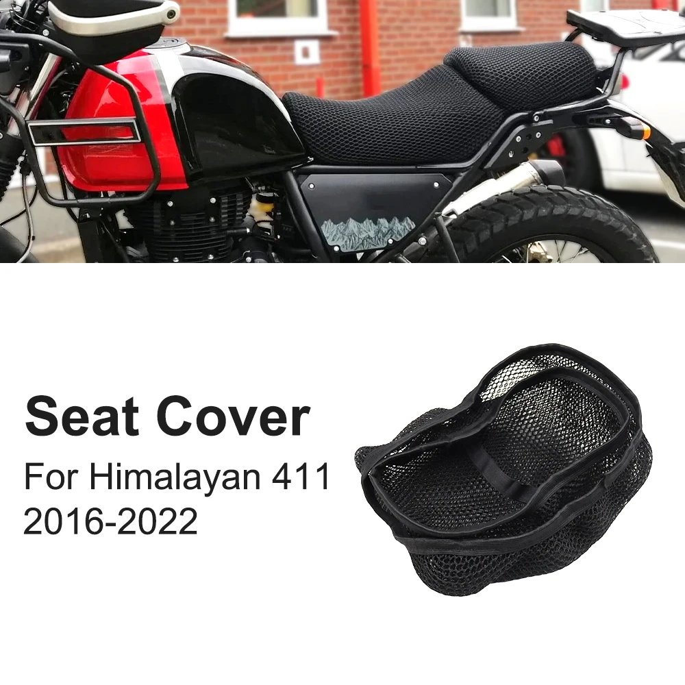 

Чехол на сиденье мотоцикла для Royal Enfield Himalayan 411 2016-2022, 2021, 2019, нескользящий, дышащий, теплоизоляционный, защитный, с подушкой