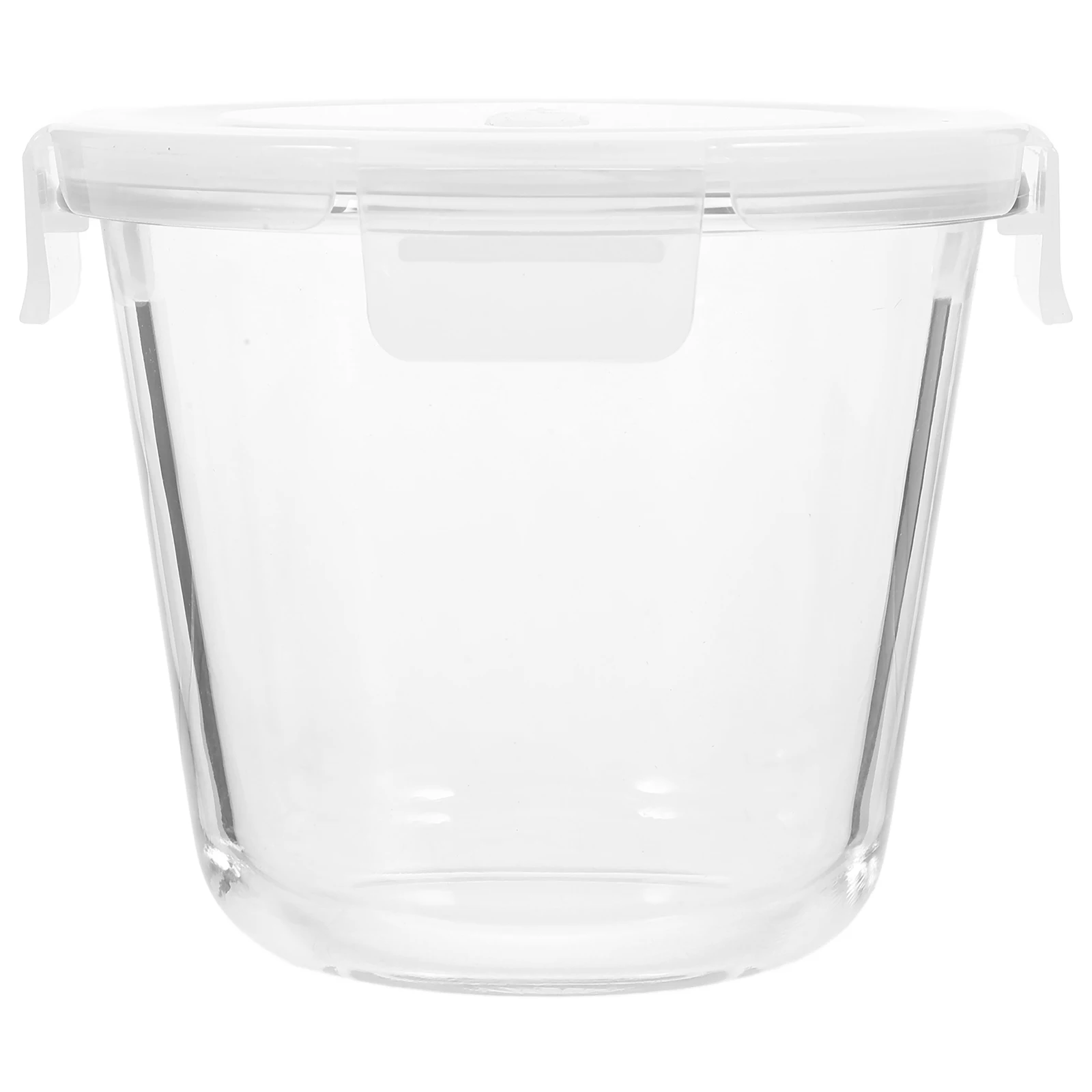 

Glass Food Storage Container Salad Bowl with Airtight Lid Multipurpose Prep Bowl Microwave Oven Safe Large Capacity