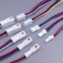 2P 3P 4P 6P 8P 0.6 MM Waterproof Wire Connector Plug Male And Female Socket With Cable JST JWPF Electrical Connectors