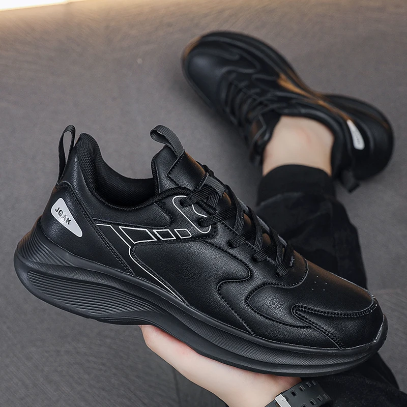 

Men's shoes 2025 new spring and autumn sports shoes, durable and lightweight running shoes, breathable for teenagers, middle sch