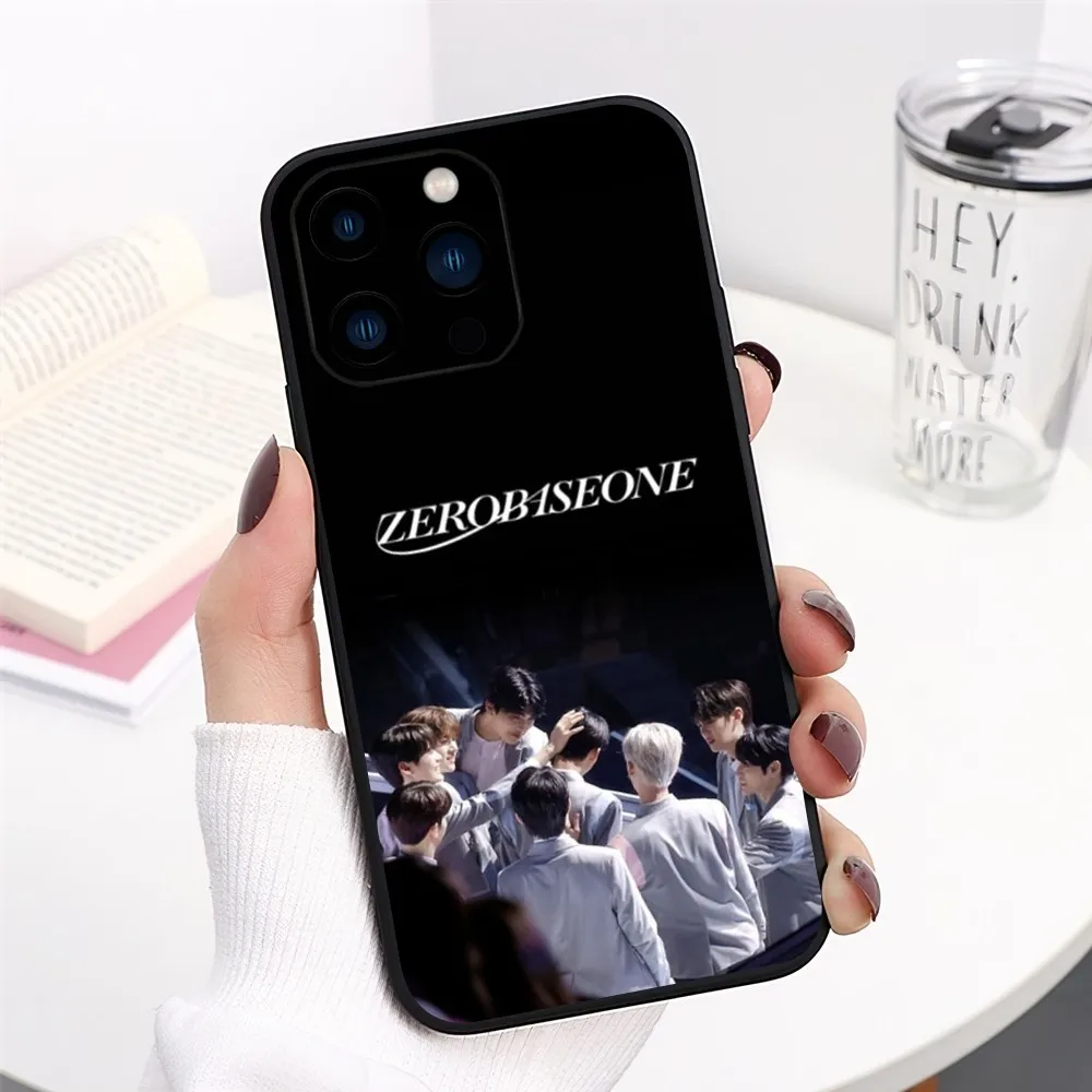 KPOP ZEROBASEONE ZB1 Phone Case For iPhone 13 14 15 11 12 Mini Pro Max Transparent Shell