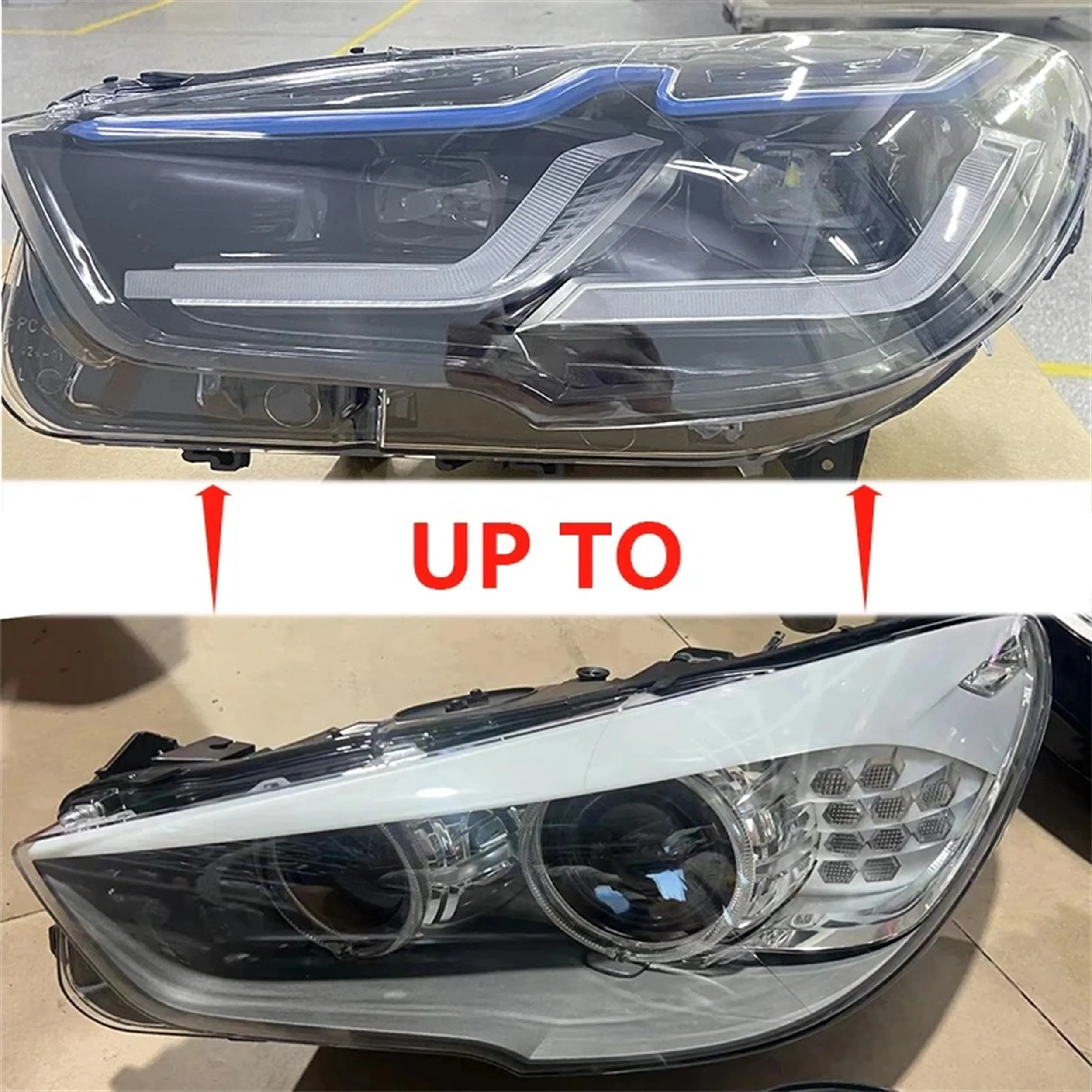 High quality car parts upgrade LED headlights for BMW 5 series F07 hernia lights upgrade LED headlights