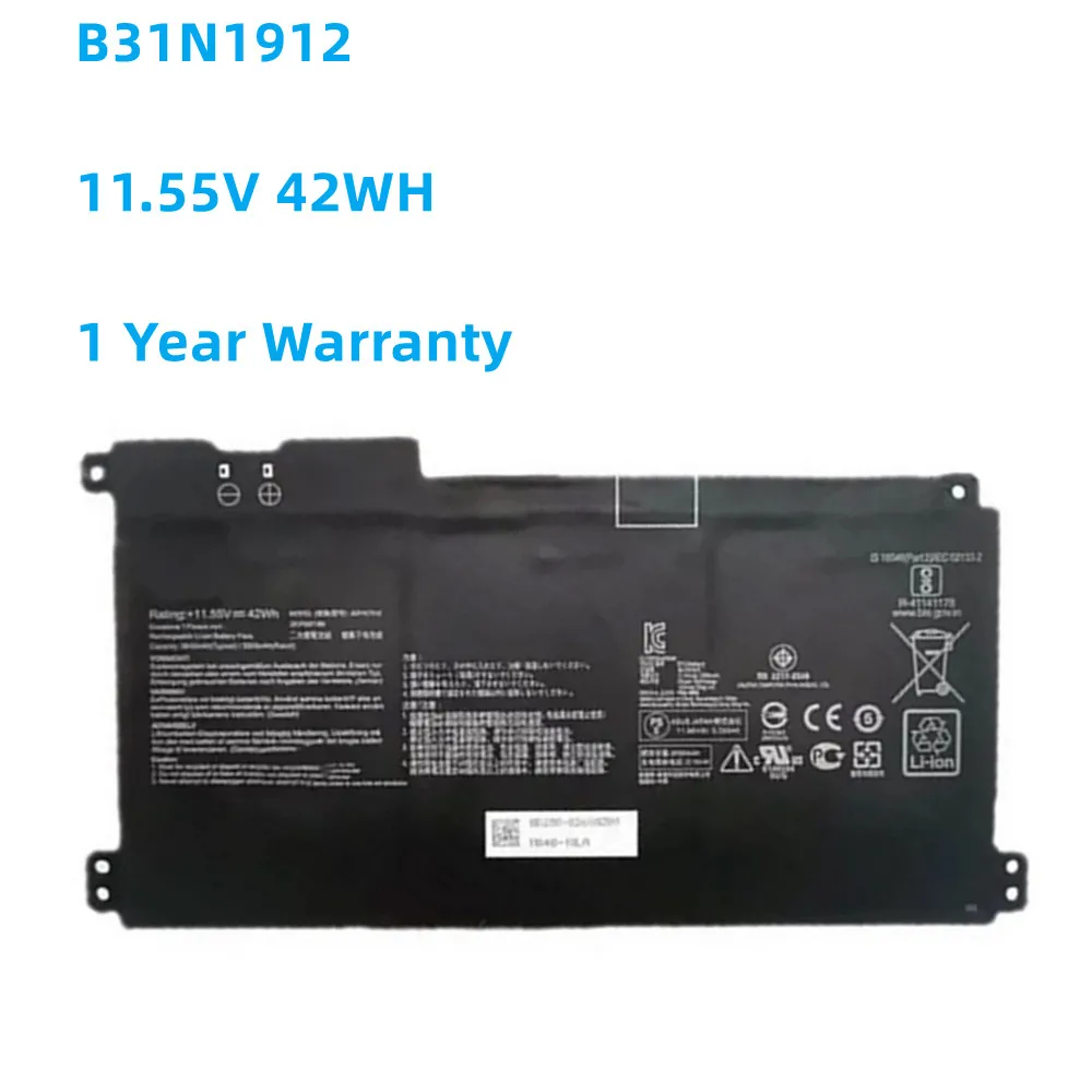 

C31N1912 B31N1912 Laptop Battery For Asus VivoBook 14 E410MA-EK018TS EK026TS BV162T F414MA E510MA EK017TS L410MA 0B200-03680200