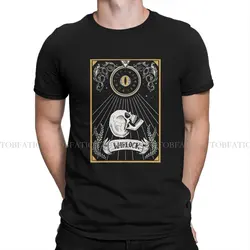 DND Warlock Tarot Tshirt Homme Men Tees 4XL 5XL 6XL 100% Cotton T Shirt