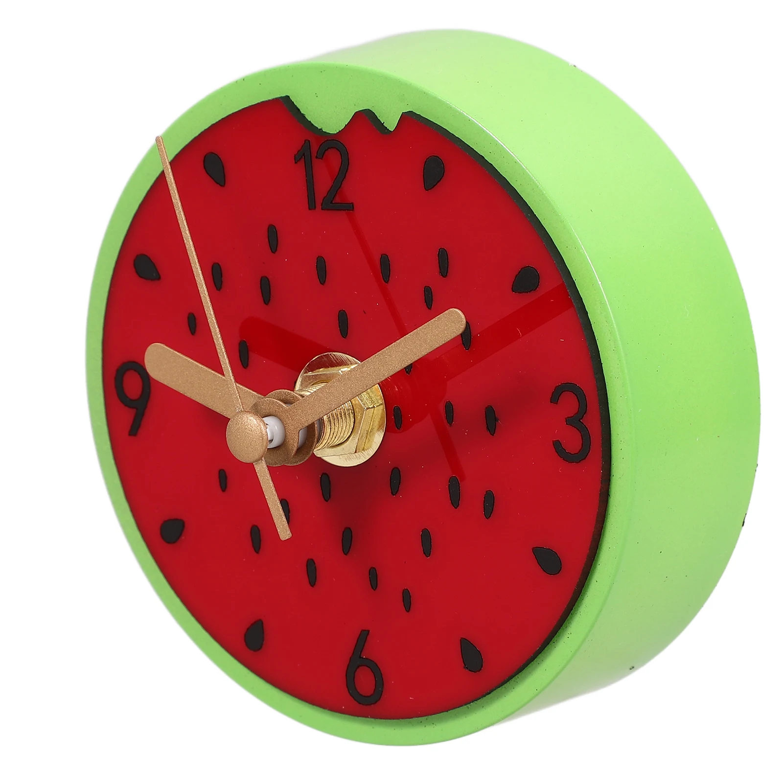 Reloj magnético para decoración de frutas, adorno para refrigerador, relojes decorativos para cocina, sandía, bonito Rural