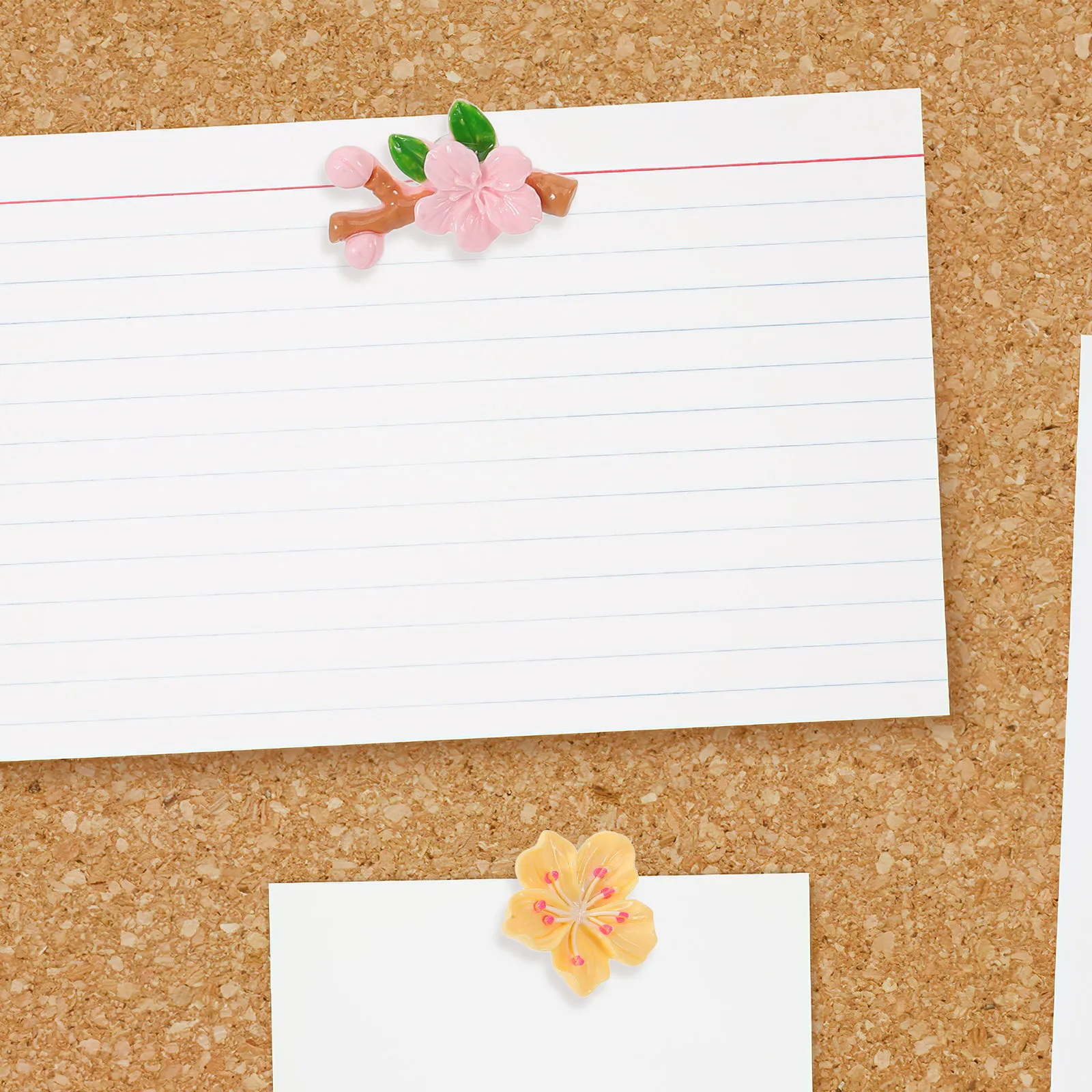 

20Pcs Thumb Tacks Flower for DIY Photo Wall Decoration Push Pins for Cork Board Poster Tacks Decorative Flower Pushpins Romantic