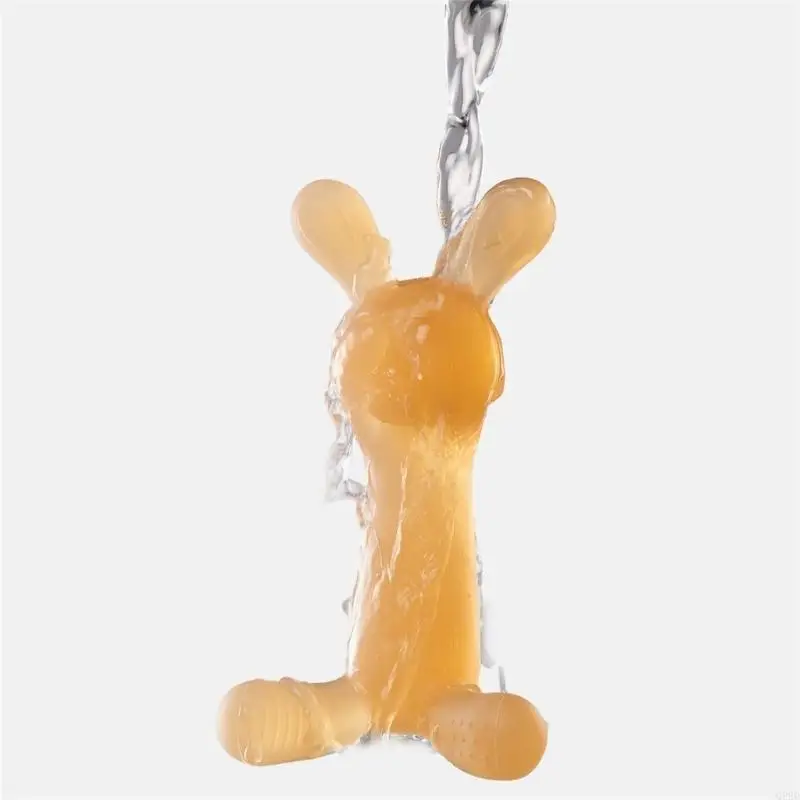 Q22d رضيع التمريض التسنين لعبة لطيف أرنب السيليكون teether طفل teether التسنينا اللغات الراحة للأطفال حديثي الولادة للأطفال